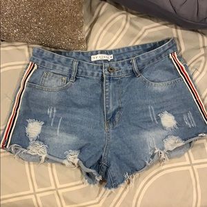 Jean shorts